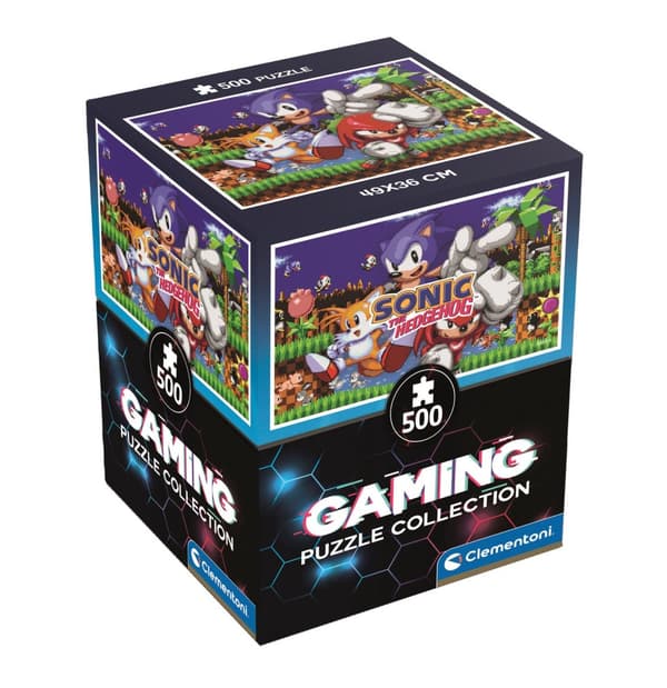 Sonic the Hedgehog 64 Bit 500-bitars pussel Cube Clementoni