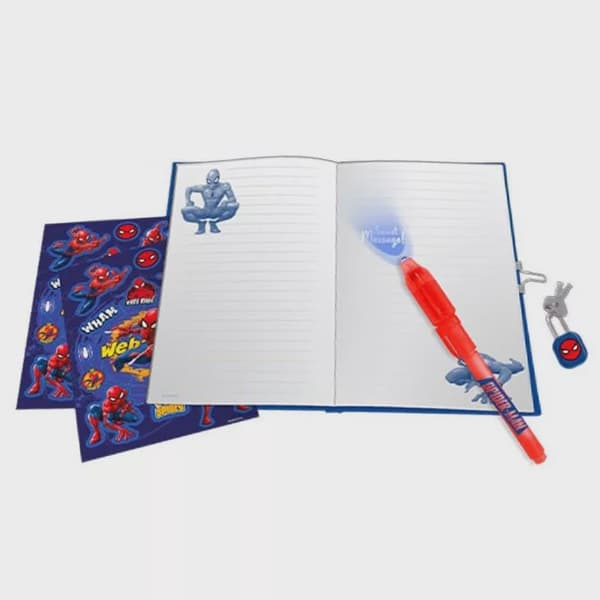 Spiderman Web-Slinger Diary with Magic Pen
