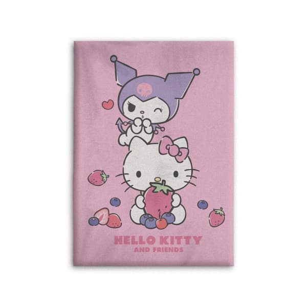 Hello Kitty fleecefilt 100x140 cm