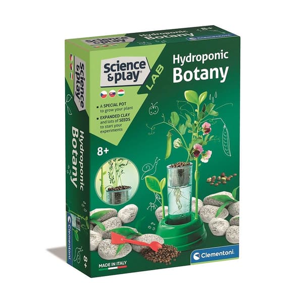 Clementoni Science & Play Hydroponisk Botanik – Växtlaboratorium 8+