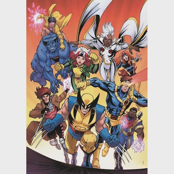 Färg X-men pussel 1000 bitar Clementoni