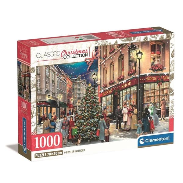 Christmas Stroll pussel 1000 bitar Clementoni