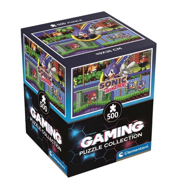 Sonic the Hedgehog 64 Bit Snabbt 500 bitars pussel Clementoni