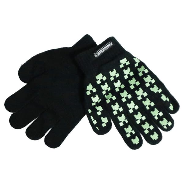 Minecraft Creeper mittens
