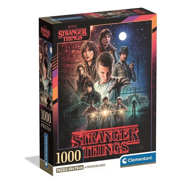 Stranger Things Pussel 1000 Bitar – Clementoni