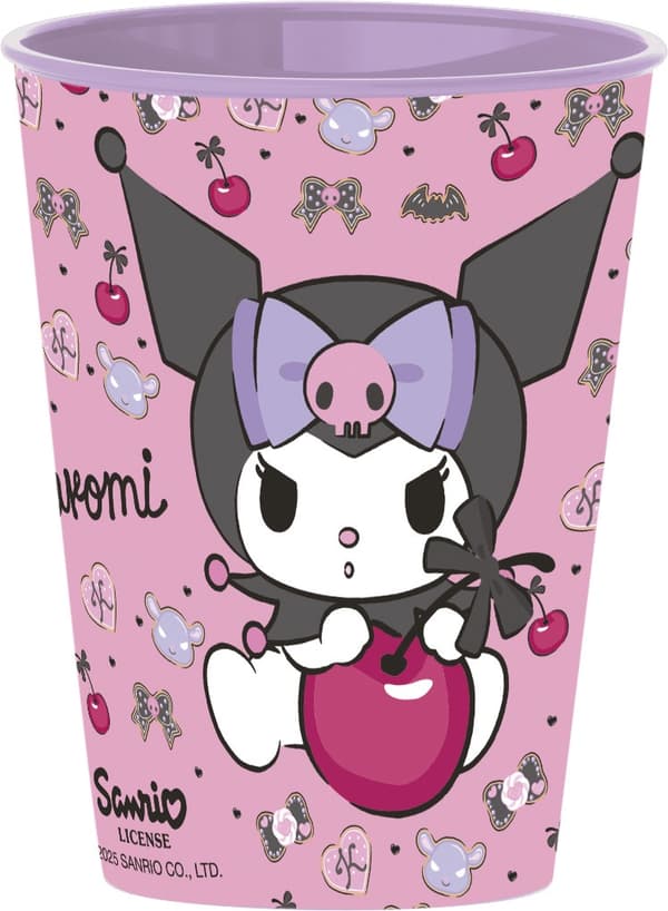 Hello Kitty Kuromi plastmugg 260 ml