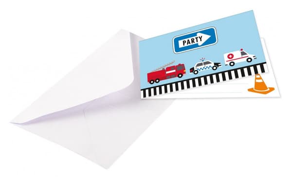 On the Road Party Invitation, 8-pack