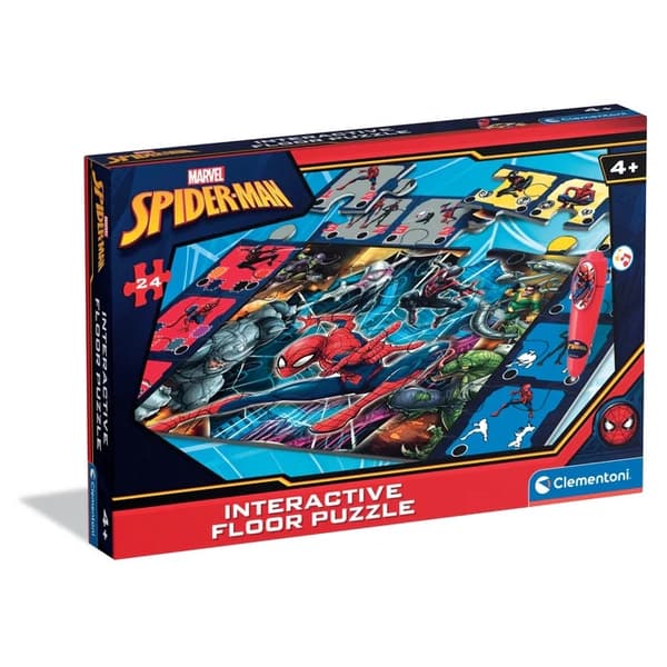 Spiderman Enemies interaktivt pussel 24 bitar Clementoni