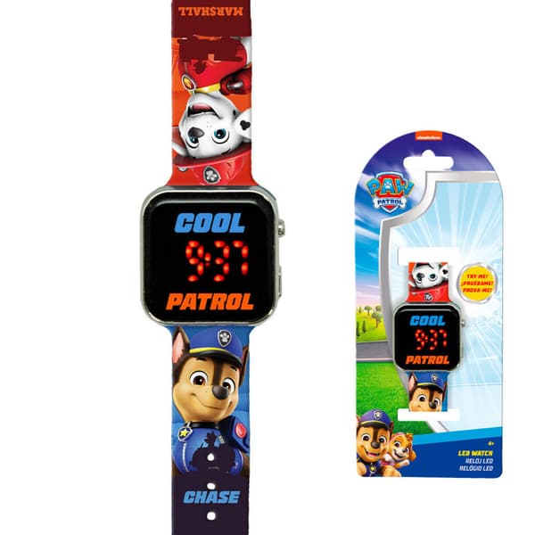 Paw Patrol digital LED-klocka