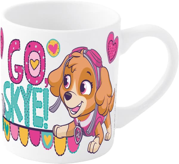 Paw Patrol Go Skye porslinsmugg 235 ml i presentförpackning