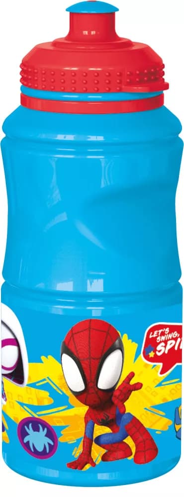 Spidey vattenflaska för barn 380 ml blå