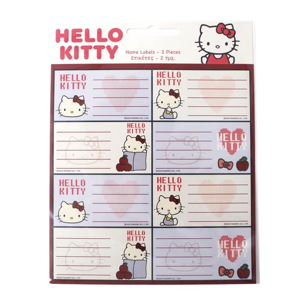 Hello Kitty labels for notebook 16 pcs