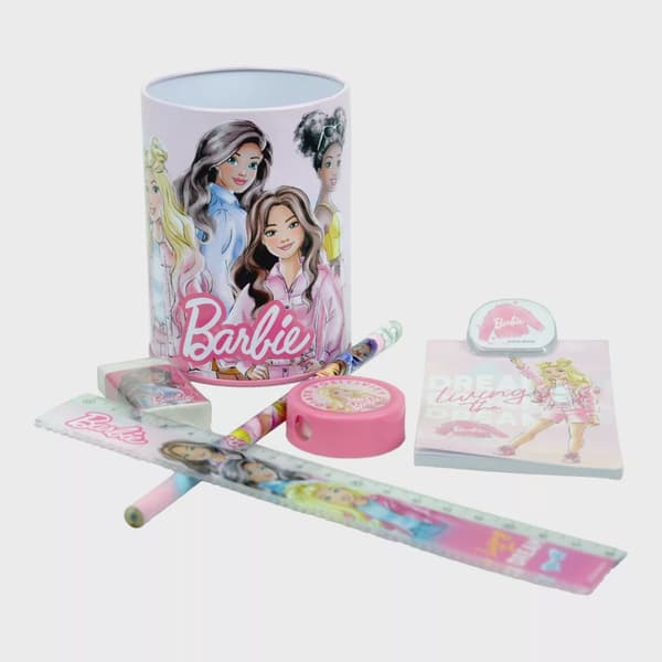 Barbie Paints skrivset 7 delar