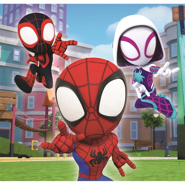Spindelmannen Spidey 3x48 bitars pussel Clementoni