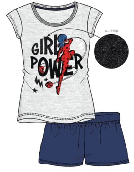 Miraculous Ladybug Power barnkort pyjamas