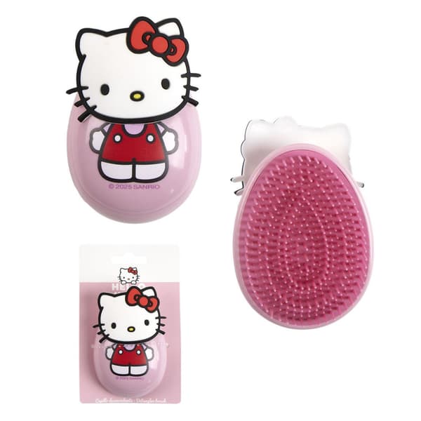 Hello Kitty Detangler 3D Hårborste 9 cm