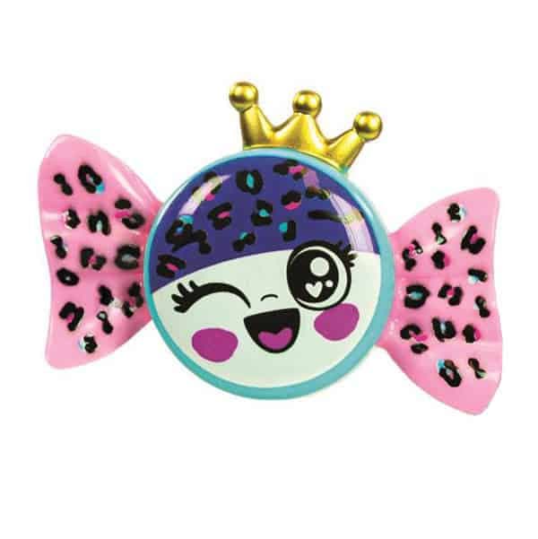 Crazy Chic läppglans i godisform Pink Pattern 8 cm