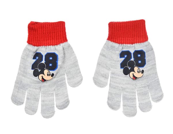 Disney Mickey grå barnvantar 28