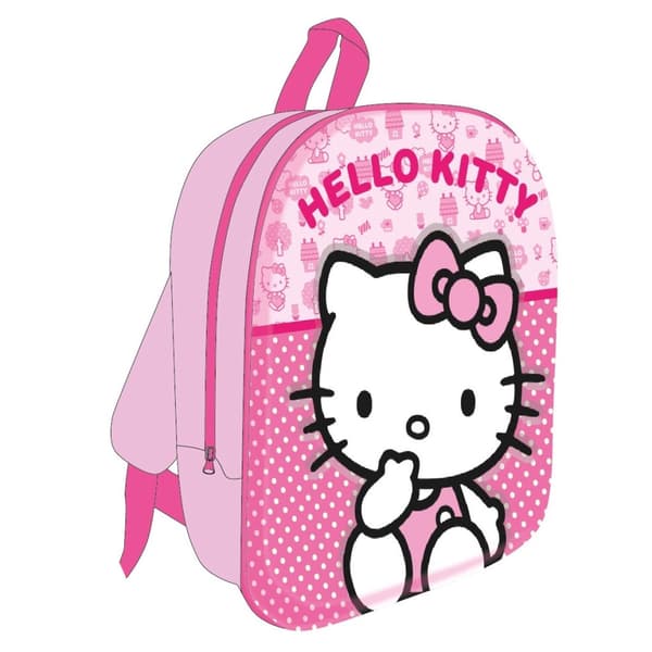 Hello Kitty Backpack 3D 30 cm - Pink Bag
