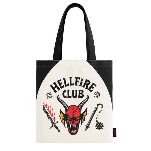 Stranger Things Hellfire Club shoppingväska 40 cm