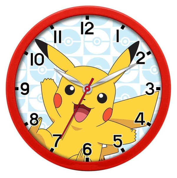 Pokémon Pikachu väggklocka 25 cm