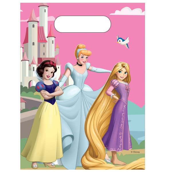 Disney Princess Create Your World presentpåsar, 6-pack