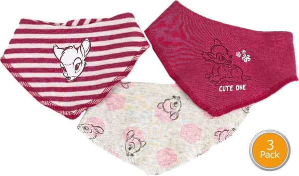 Disney Bambi haklappar 3-pack 86/92 cm