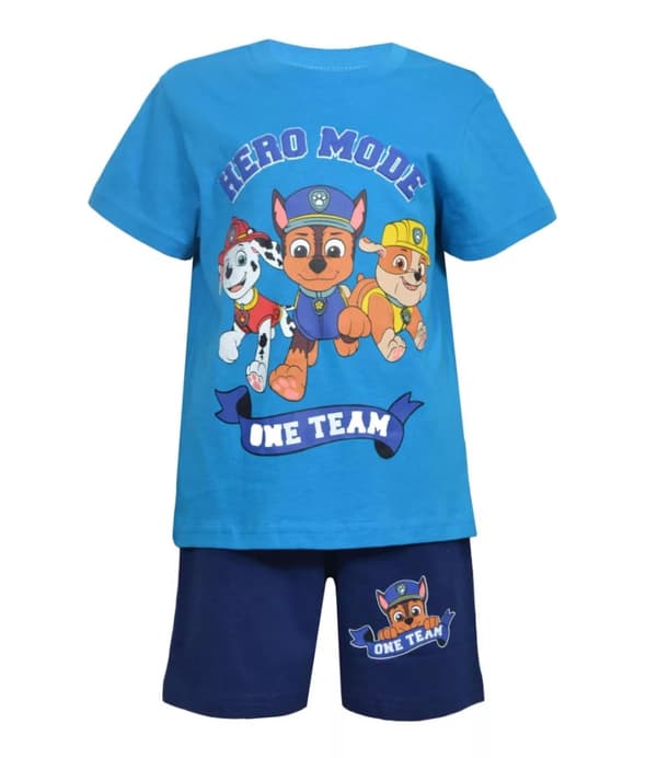 Paw Patrol barn kort pyjamas 8 år
