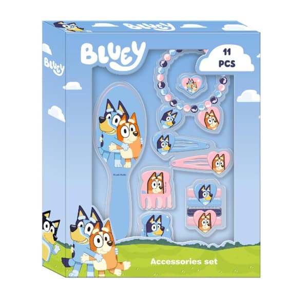 Bluey 11-delars håraccessoarset