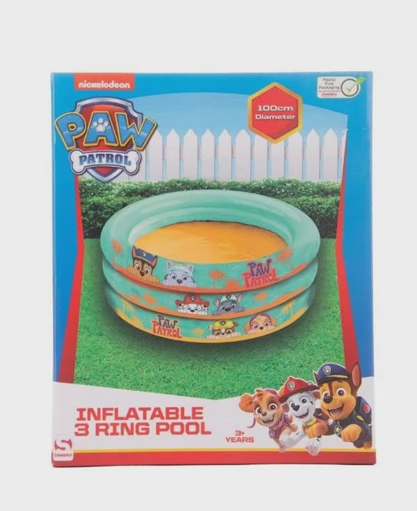 Paw Patrol 3-ringars barnpool