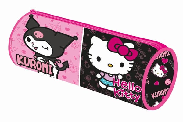 Hello Kitty & Kuromi pennfodral 23 cm