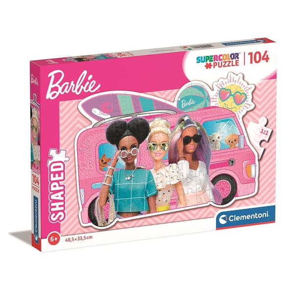 Barbie 104 bitar format pussel Clementoni