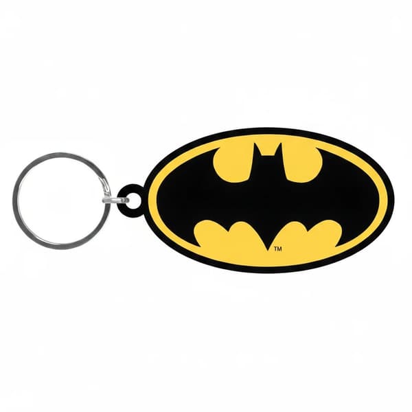 Batman-symbol nyckelring