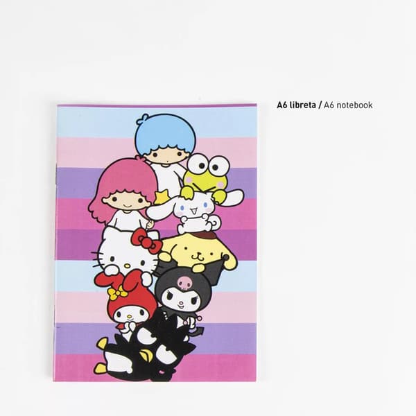 Hello Kitty Friends Rosa skrivset