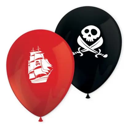 Pirate Island ballonger, 8 st