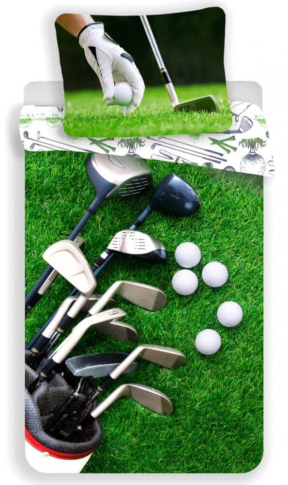 Golf bäddset 140x200 cm, 70x90 cm