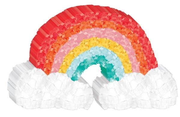 Rainbow Retro mini dekoration 19 cm