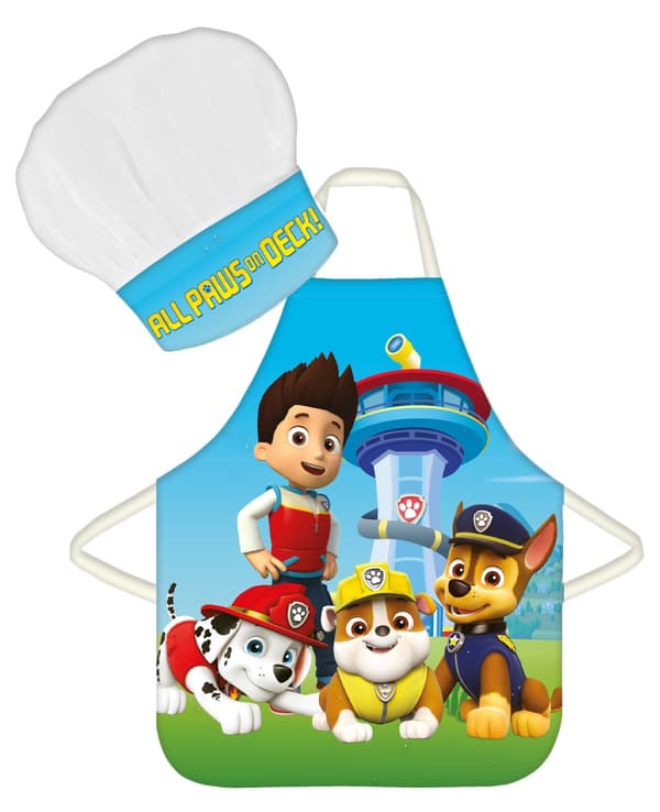 Paw Patrol Paws on Deck barnförkläde 2-delset