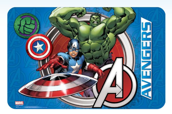 Avengers bordstablett 43x28 cm