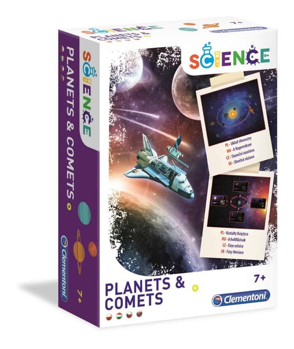 Colour Experiment Planets and Comets vetenskapsset Clementoni