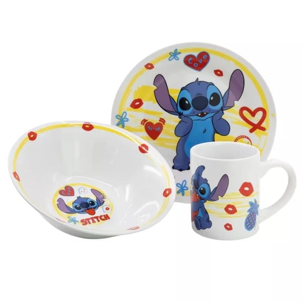 Porslinset Disney Lilo & Stitch