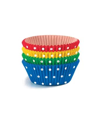 Colour Dots mini muffinsformar 40-pack