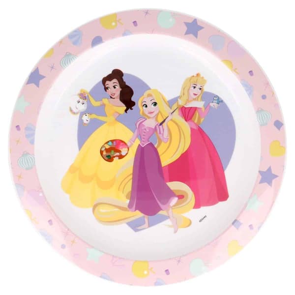 Tallrik Prinsessor 4-pack 23 cm