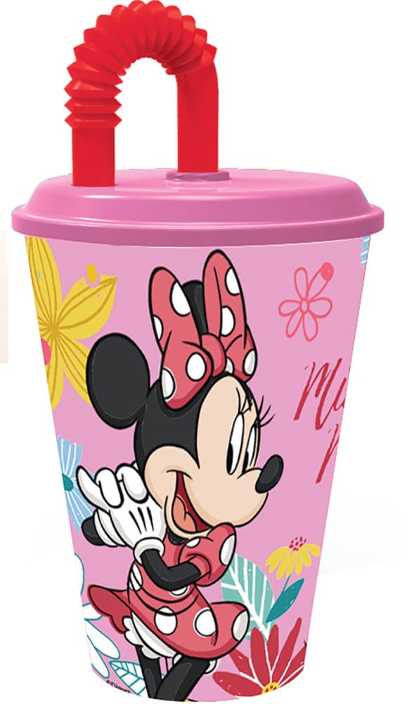 Disney Minnie Spring sugrörsmugg 430 ml