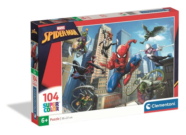 Spindelmannen Fiende 104 bitars Clementoni pussel