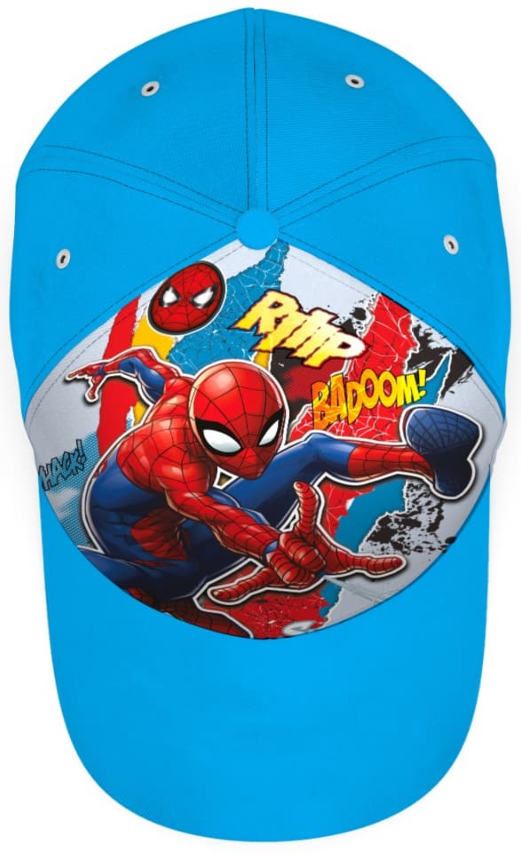 Spider-Man keps för barn blå