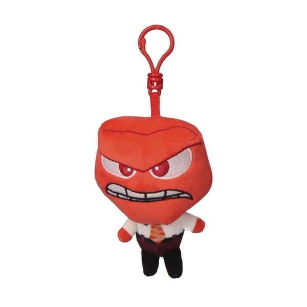 Disney Classics Inside Out 3D Plush with Hanger, Bag Charm 12 cm
