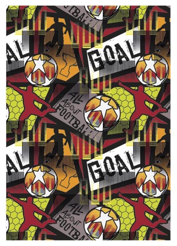 Football A4 folder with elastic band