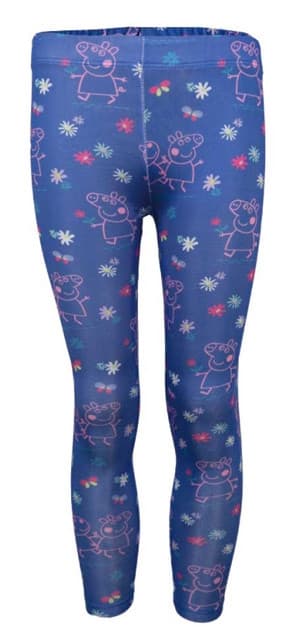 Greta Gris Flower barnleggings 110/116 cm