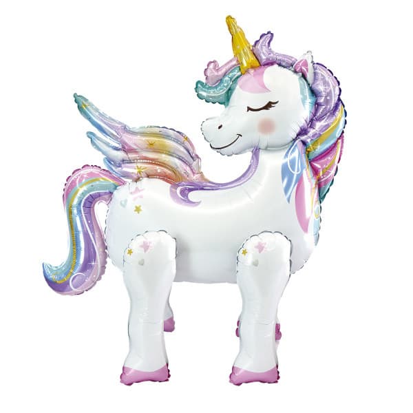 Unicorn Multi Magic folieballong 63 cm